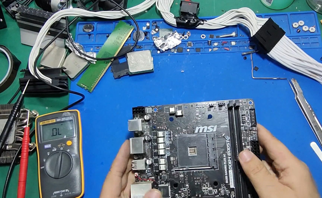 钟祥华硕电脑主板维修